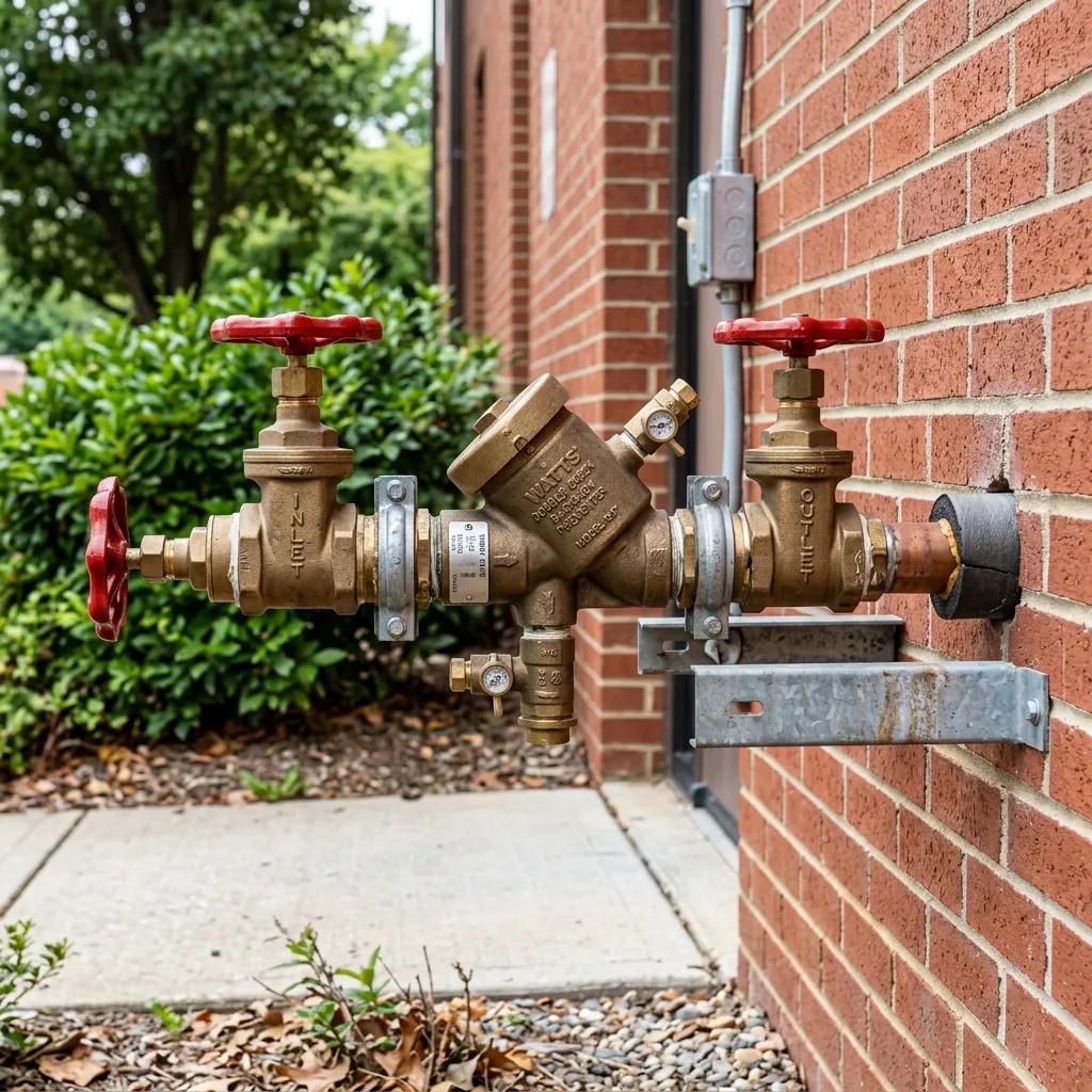 Backflow Prevention Plumber in Falls City, TX